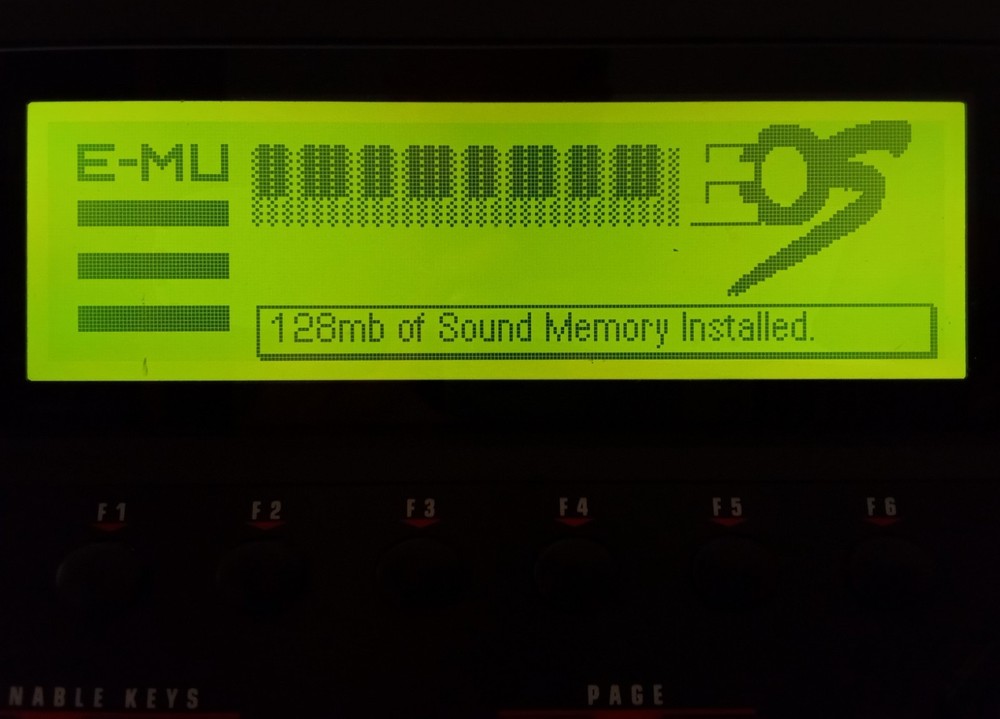 Emu E6400/E4XT/E-Synth Rack - New Display