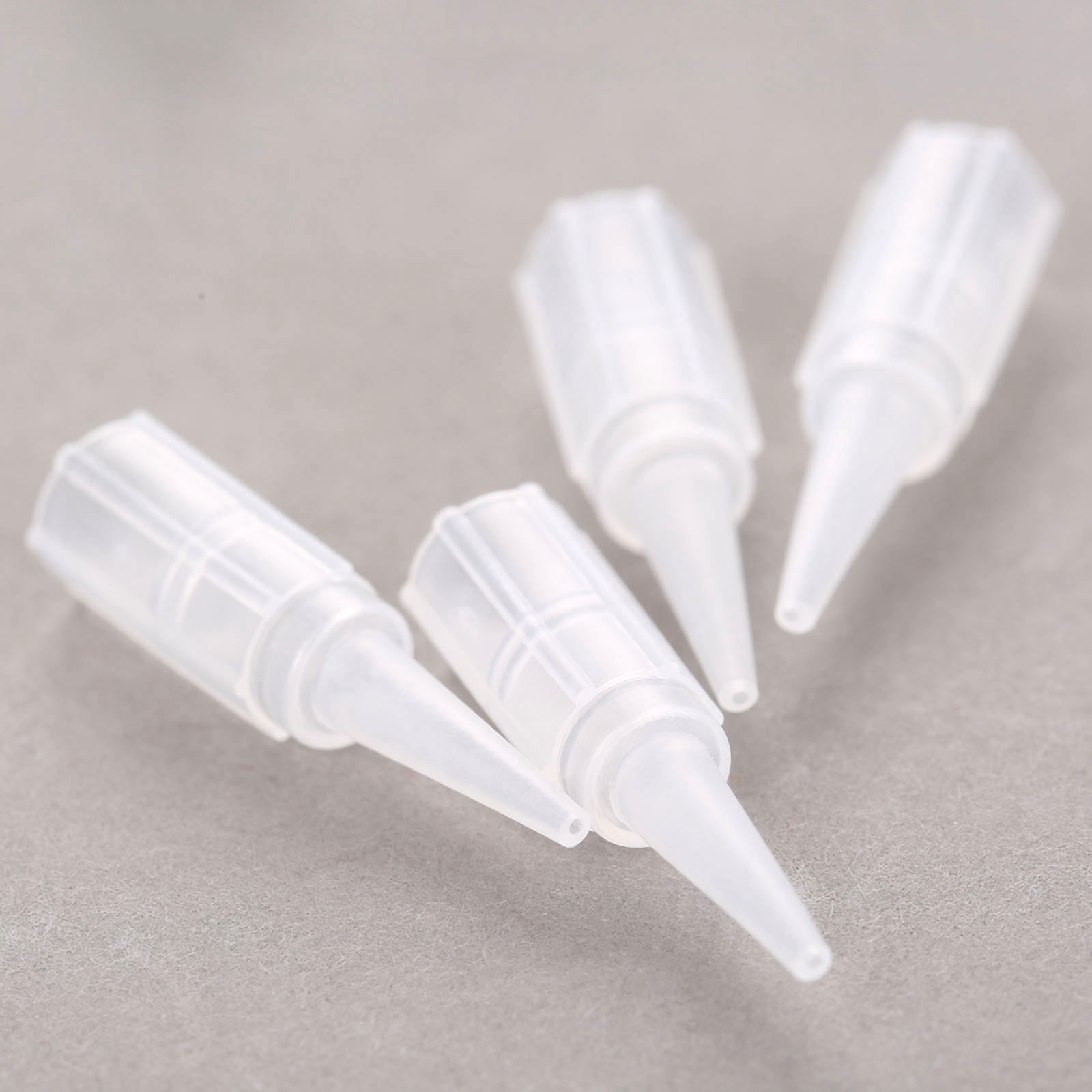 50Pcs Disposable Tattoo Tips Cap For Round Mouth 1R Needle Permanent Makeup Tool