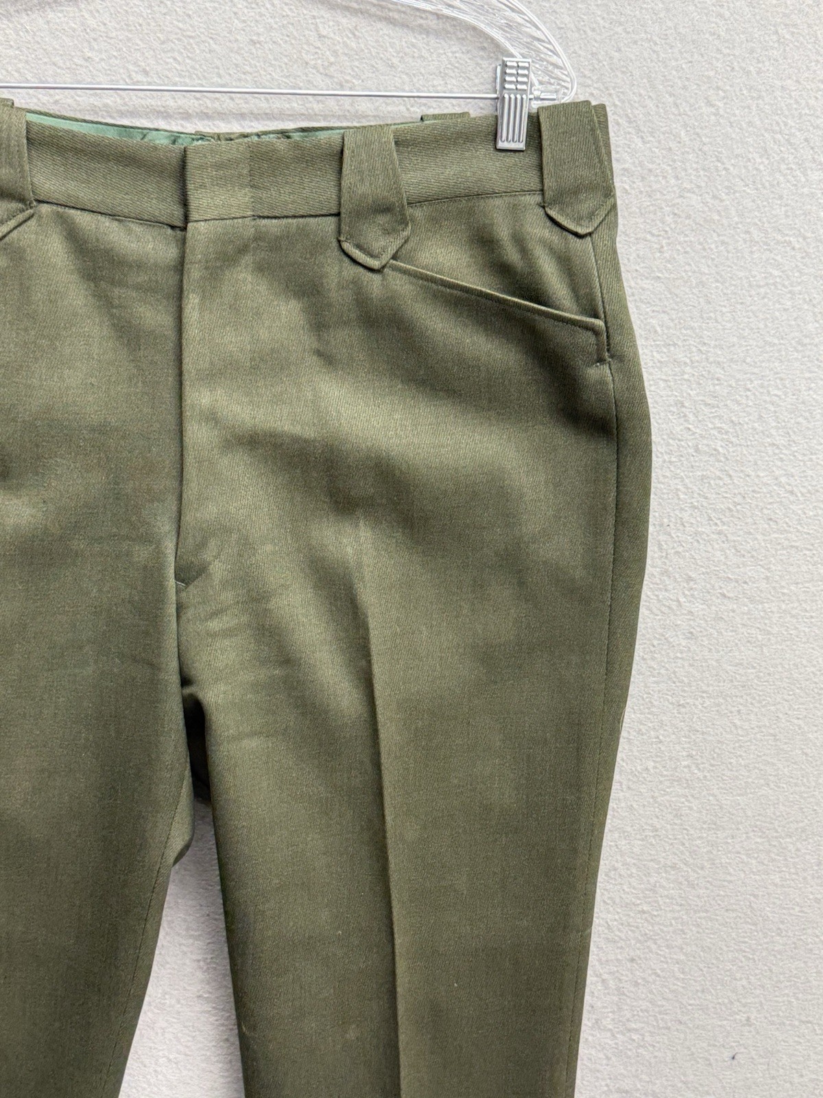 Vintage 60s Gross Pants Mens 36x30 Pearl Snap Western Trousers Rockabilly Denver