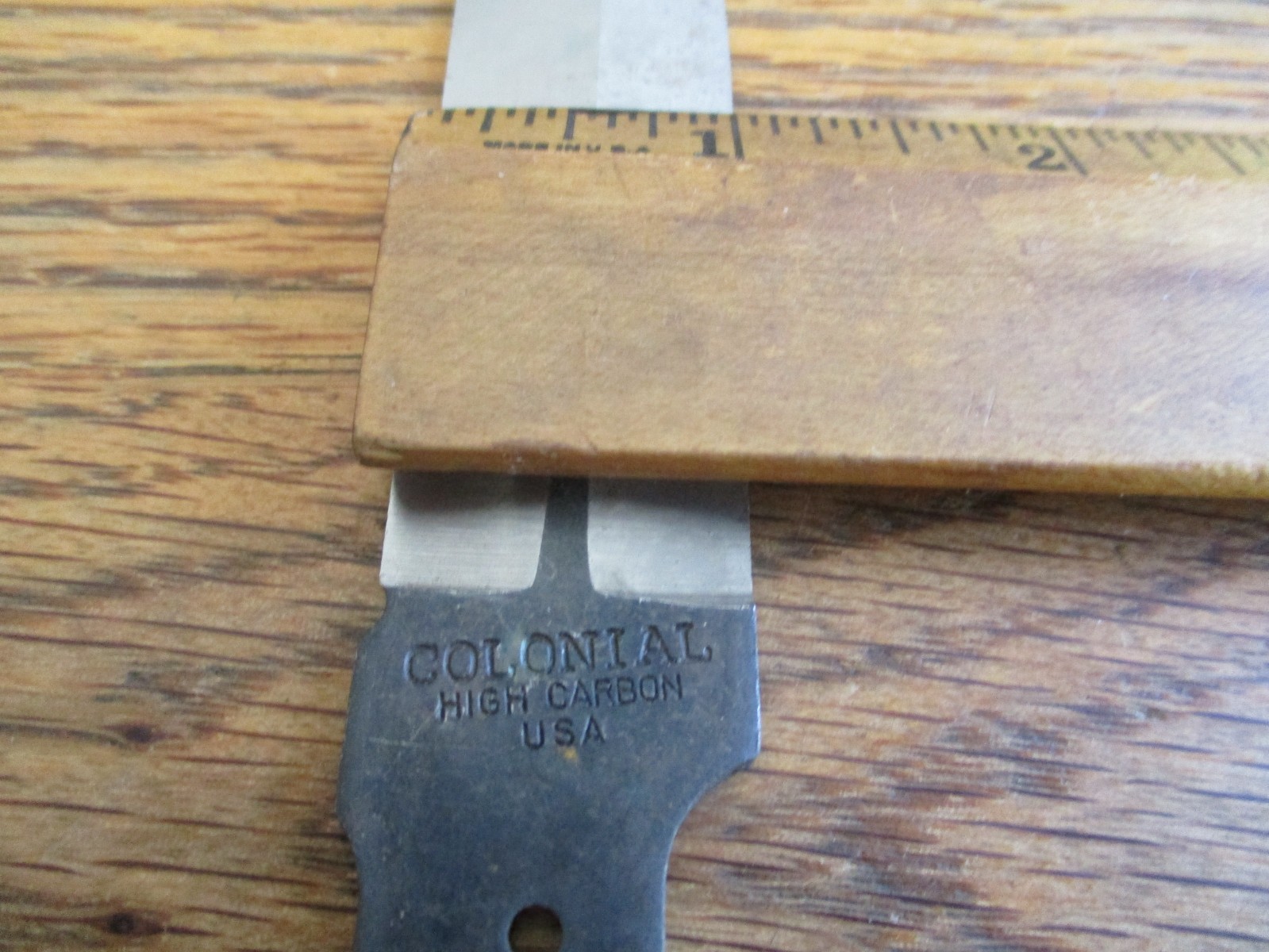 6 High Carbon Steel Boot Dagger Knives Blade Blank Blanks NOS Colonial Knife USA