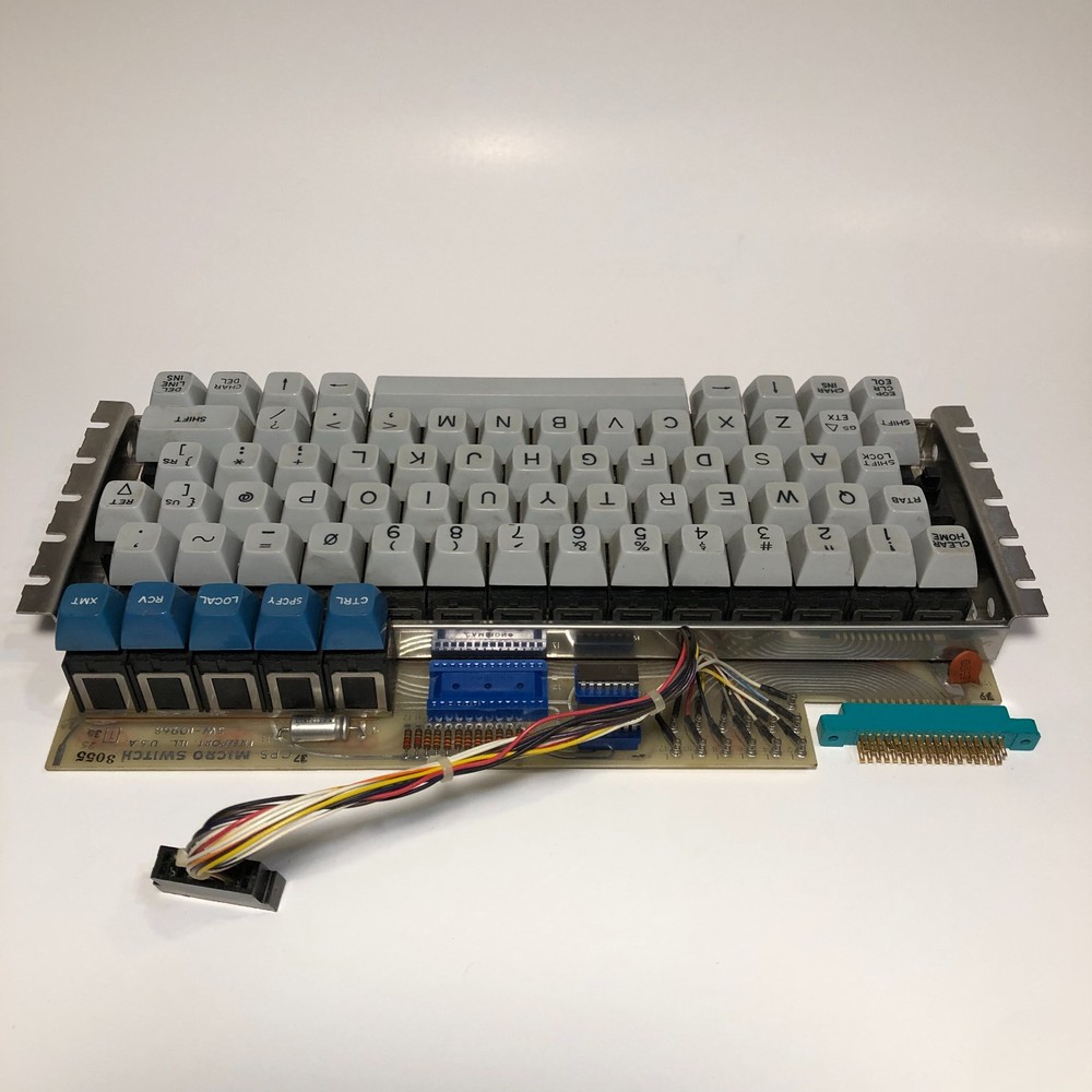 Vintage Micro Switch Keyboard Model SW-10968 (Untested)