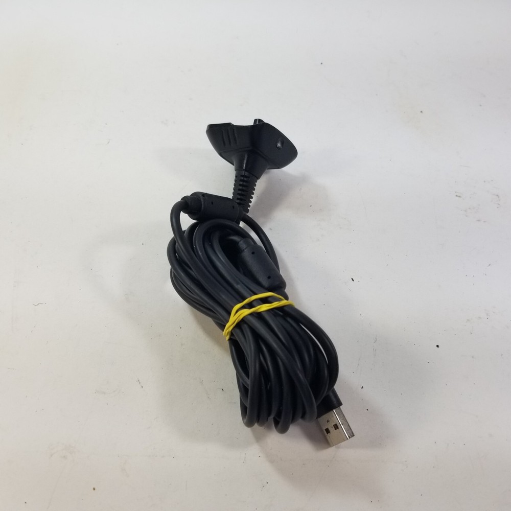 Black USB Charger Play and Charge Cable Cord for Xbox 360 Wireless Controller