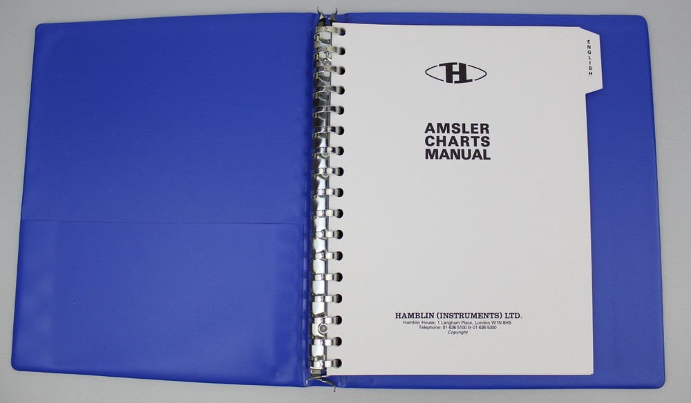 Amsler Charts Manual Hamblin