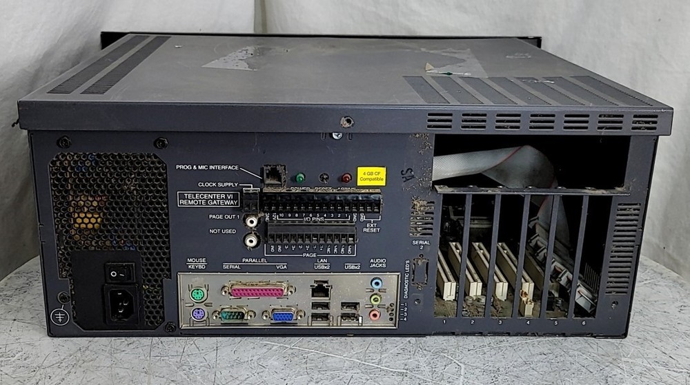 RAULAND Telecenter VI VOIP Centralized Gateway SEE NOTES
