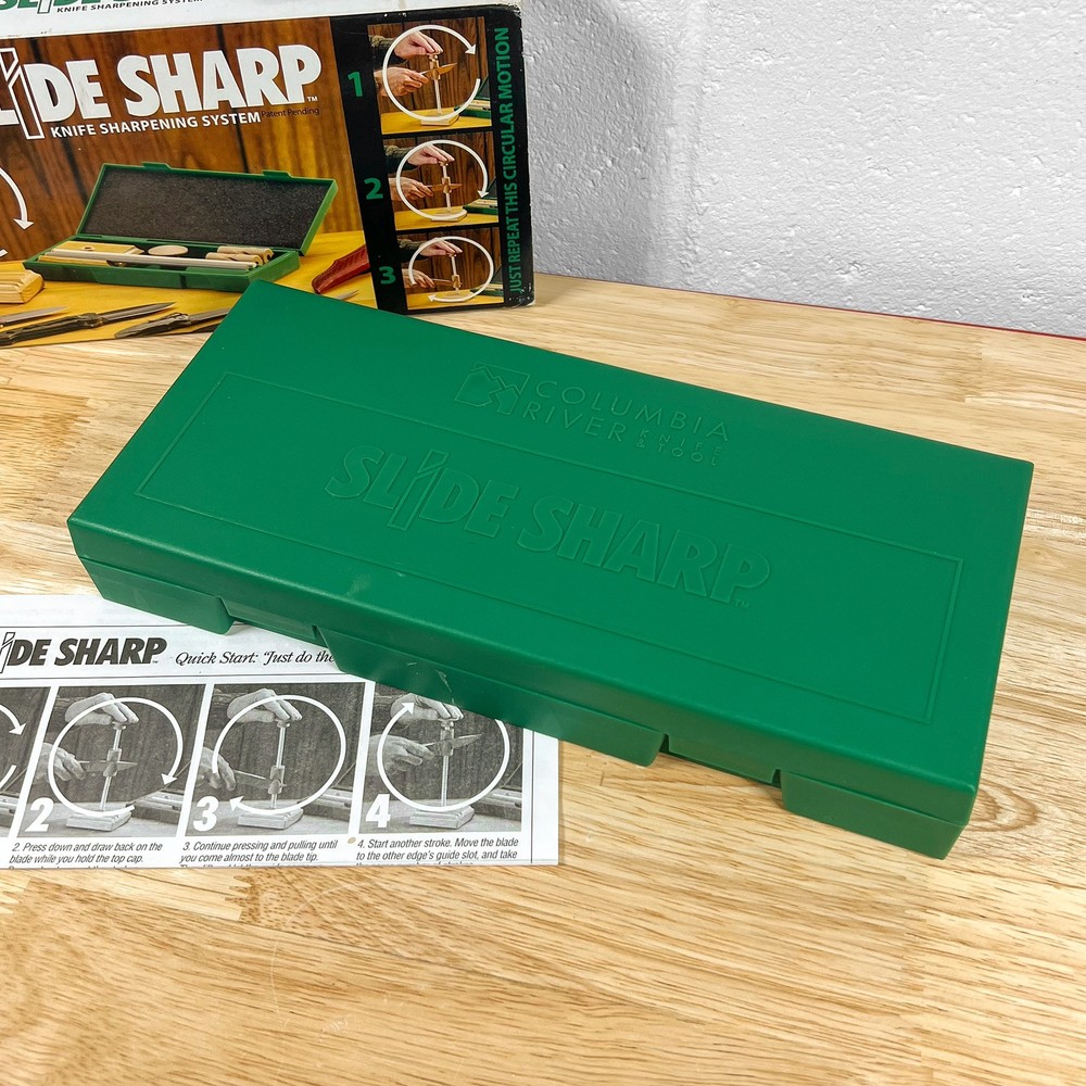 CRKT Slide Sharp Knife Sharpening System Kit in Box Columbia River Knife & Tool