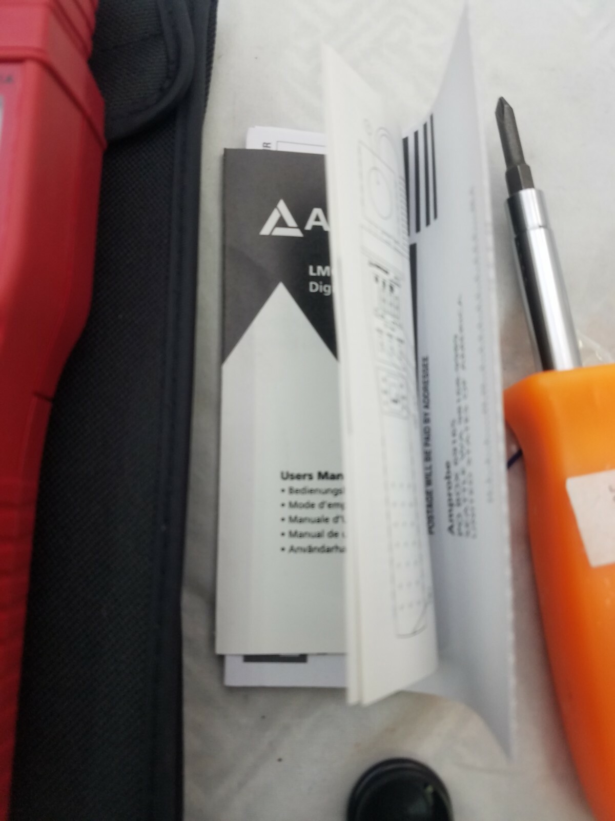 Amprobe LM631A Digital Light Meter, NEW OLD STOCK