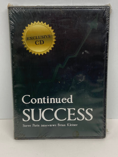 Continued Success - Steve Paris Interviews Brian Kleiner - Audio CD