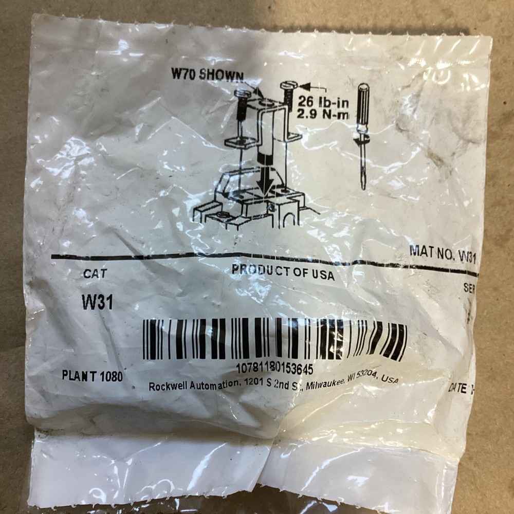ALLEN BRADLEY W31 OVERLOAD HEATER G49