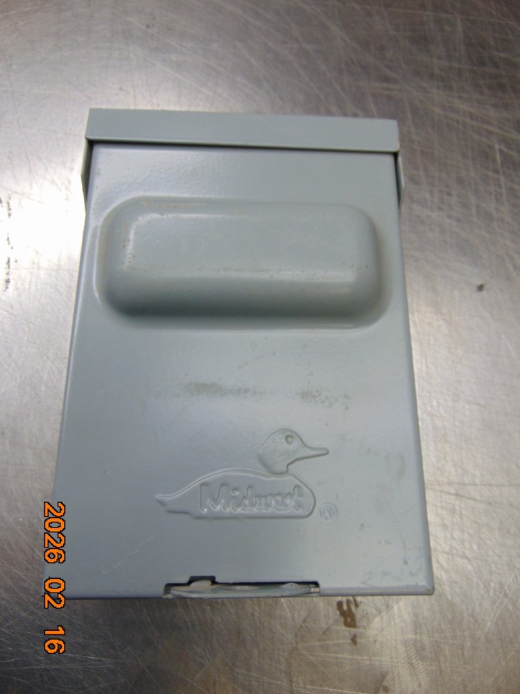 Midwest U065P Rainproof Pullout Disconnect Switch 60A 240VAC 10HP