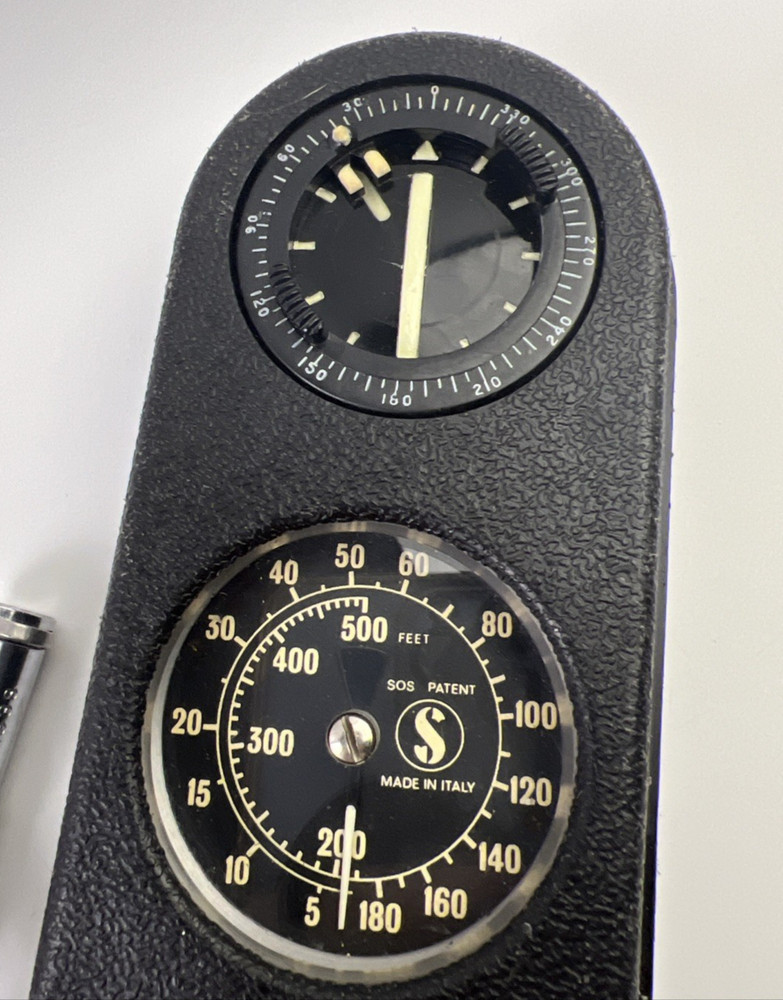 Scubapro Automatic Decompression Meter Plus Regulator, etc. See Pics