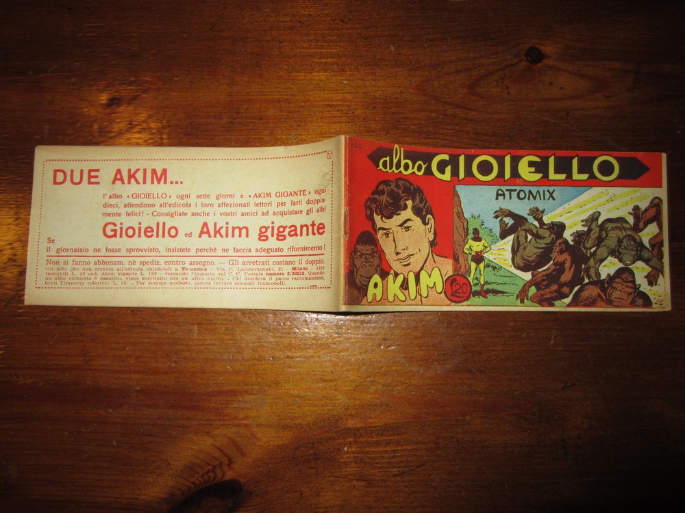 AKIM STRIP SECOND SERIES NUMBER 540 JEWEL BOOK
