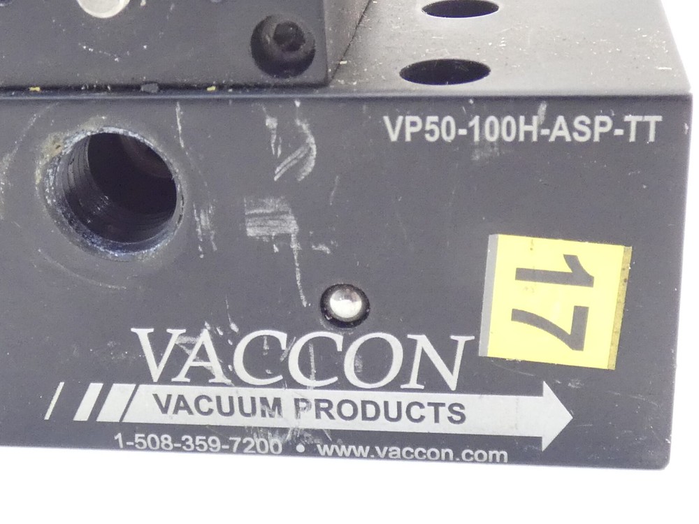 Vaccon VP50-100H-ASP-TT Vacuum Pump