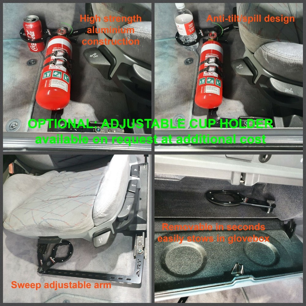 AutoRacingTechnik BMW E36 M3 Fire Extinguisher Bracket CAMS ART