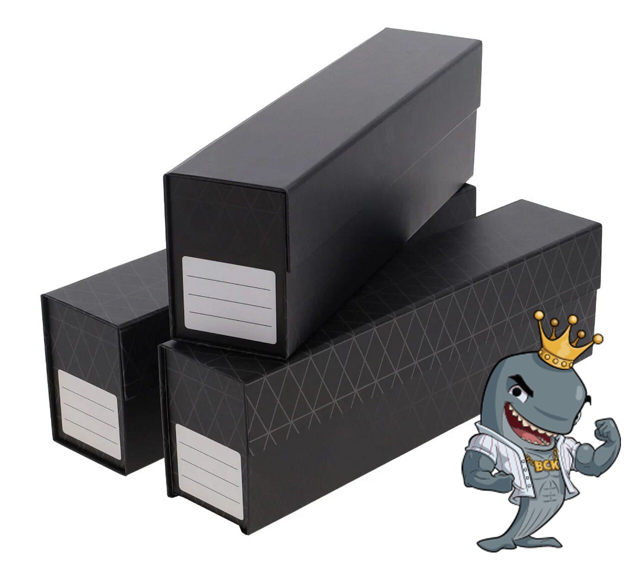 BCW QuickFold Card Box Holds Toploaded & Magnetic Cards 3ct Pack FREE SHIP