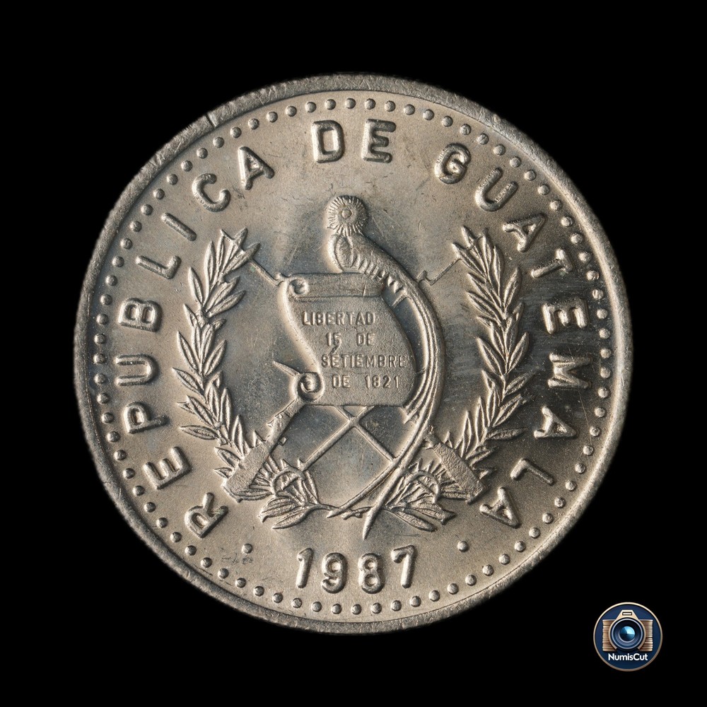 Guatemala - 10 Centavos - 1987
