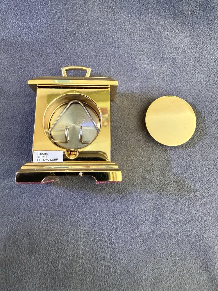 BULOVA CLOCK : Quartz Botique Series CHAPERONE B0508