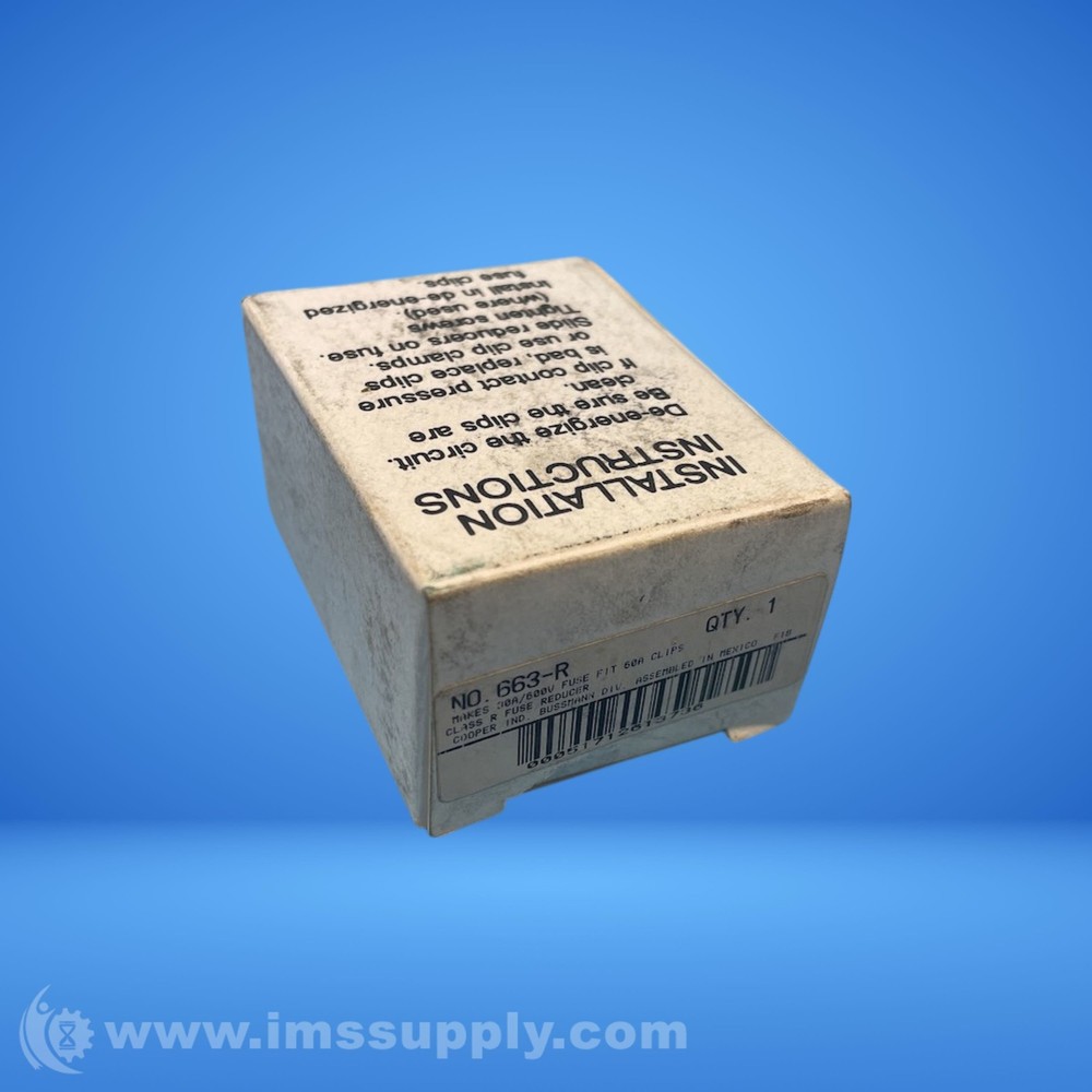Bussmann 663-R Fuse Reducer FNOB