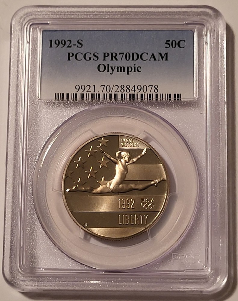 1992 S Olympics Commemorative Half Dollar Proof PR70 DCAM PCGS