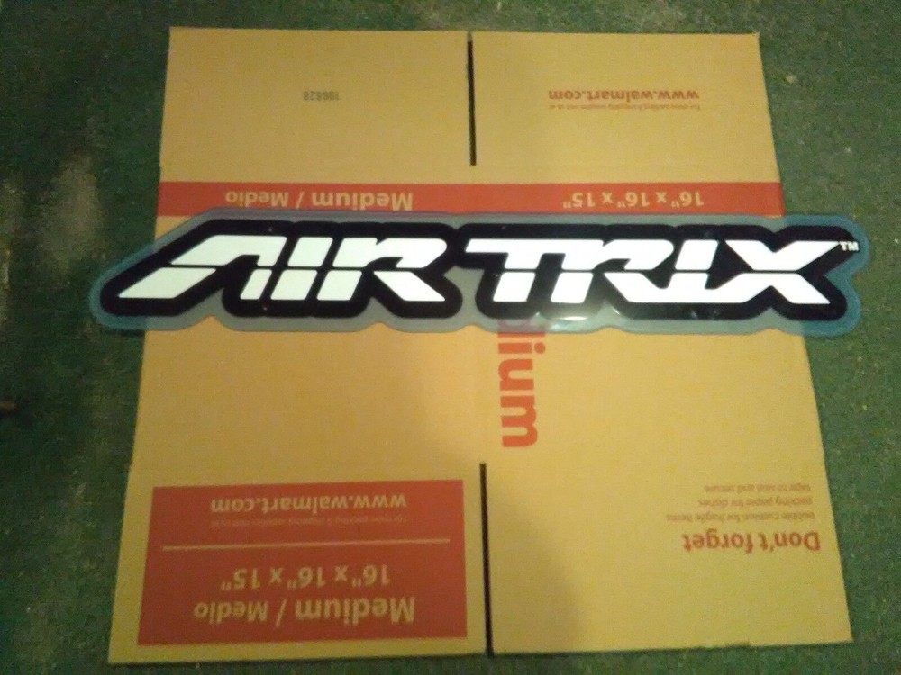 sega air trix arcade marquee sign #2