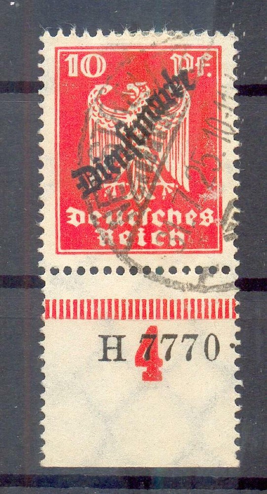 Dr - Service 107 Partial Han Postmarked (15440