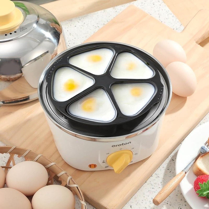Multi-Function 9 Egg Cooker Electric Hard Boiled Poached Omelet Auto Shut-Off US