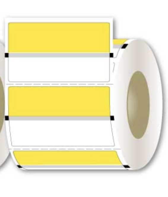 Zebra Compatible Paper Thermal Printer Bin Labels 400 per Roll (3200 Per Case)