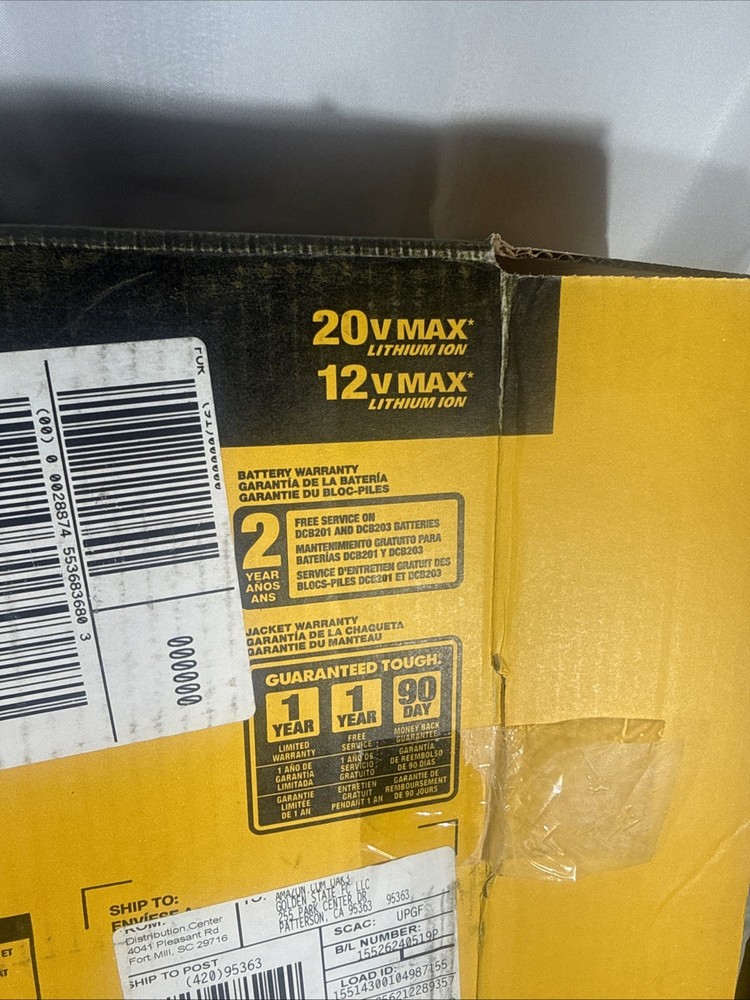 Dewalt Softshell Heated Jacket Kit Dchj060c1-m