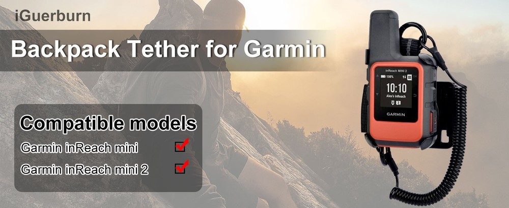 Backpack Tether for Garmin inReach MINI & MINI 2 Handheld GPS - Mount Accessory