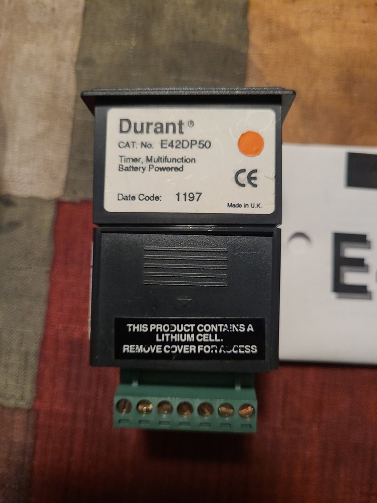 Durant E42DP50 Timer Multi-Functioning LCD Panel Mounting