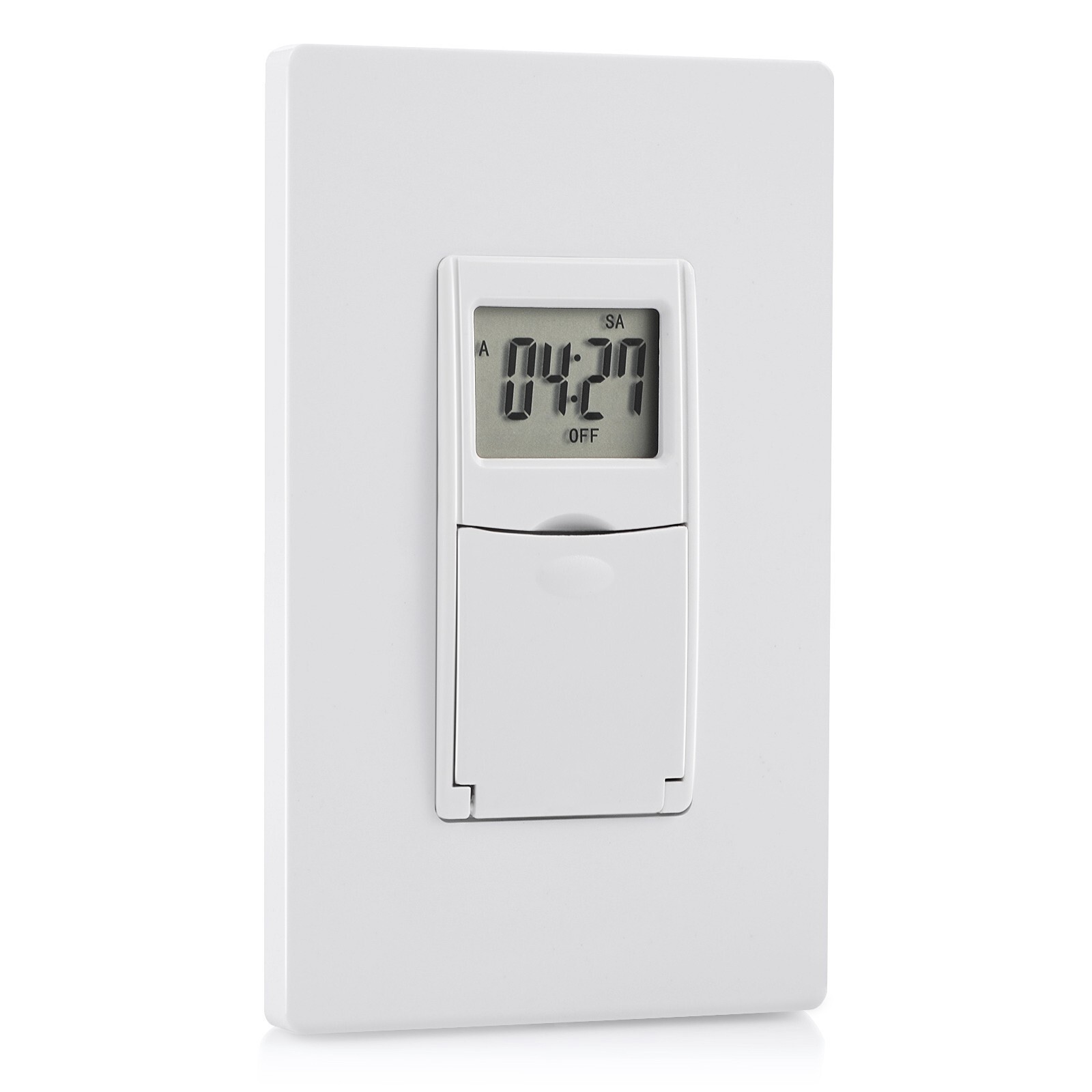 DEWENWILS 7 Day Programmable In-Wall Timer Switch Digital for Fans, Lights,