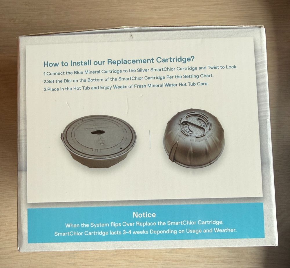 Hot Tub Cartridge Replacement for use with Frog Ease Floating System 3 Pack