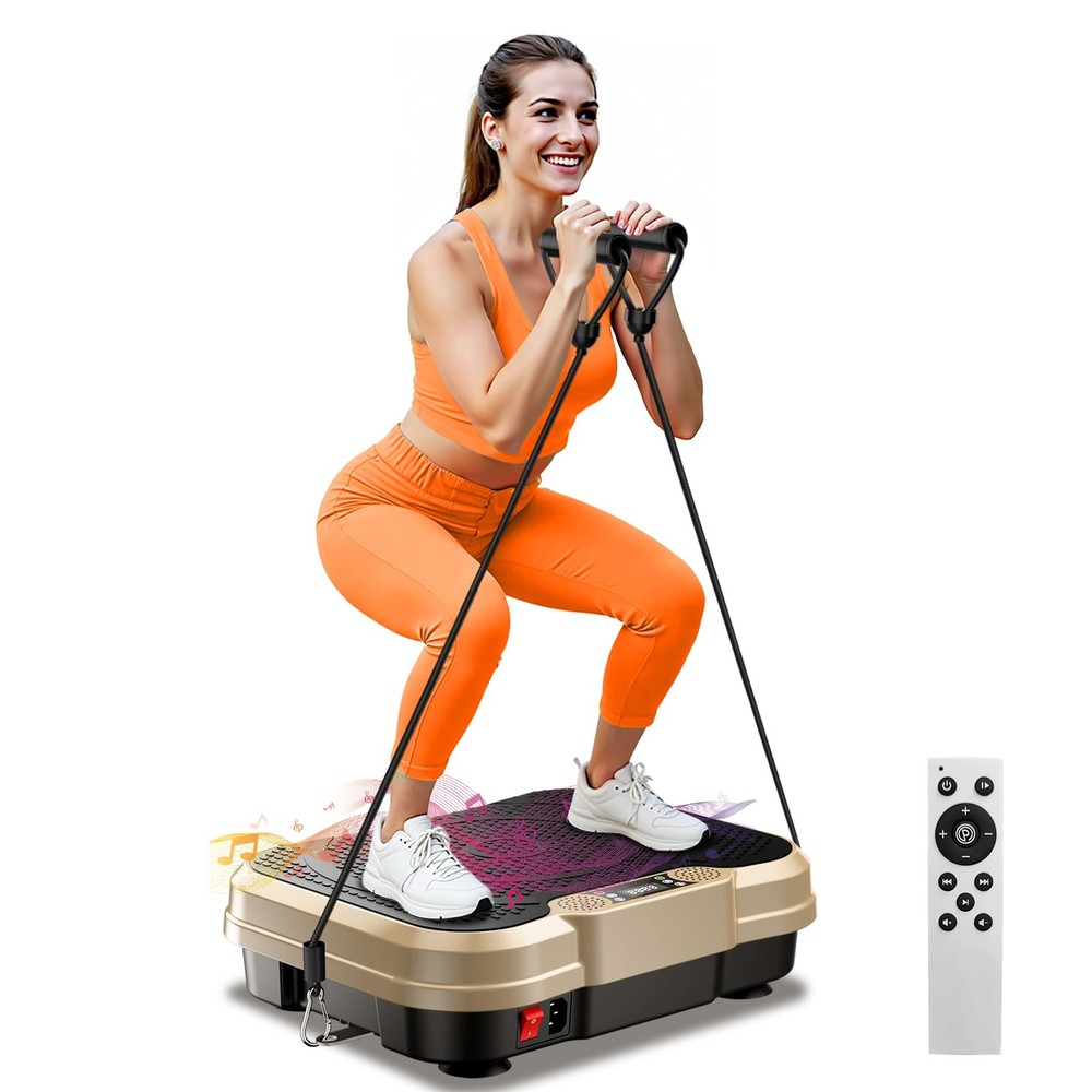 Vibration Plate Exercise Machine,Vibration Plate for Lymphatic Drainage Power...