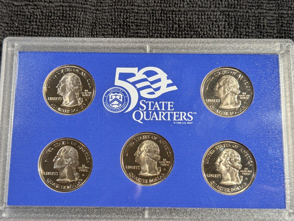2001 US Proof set OGP COA