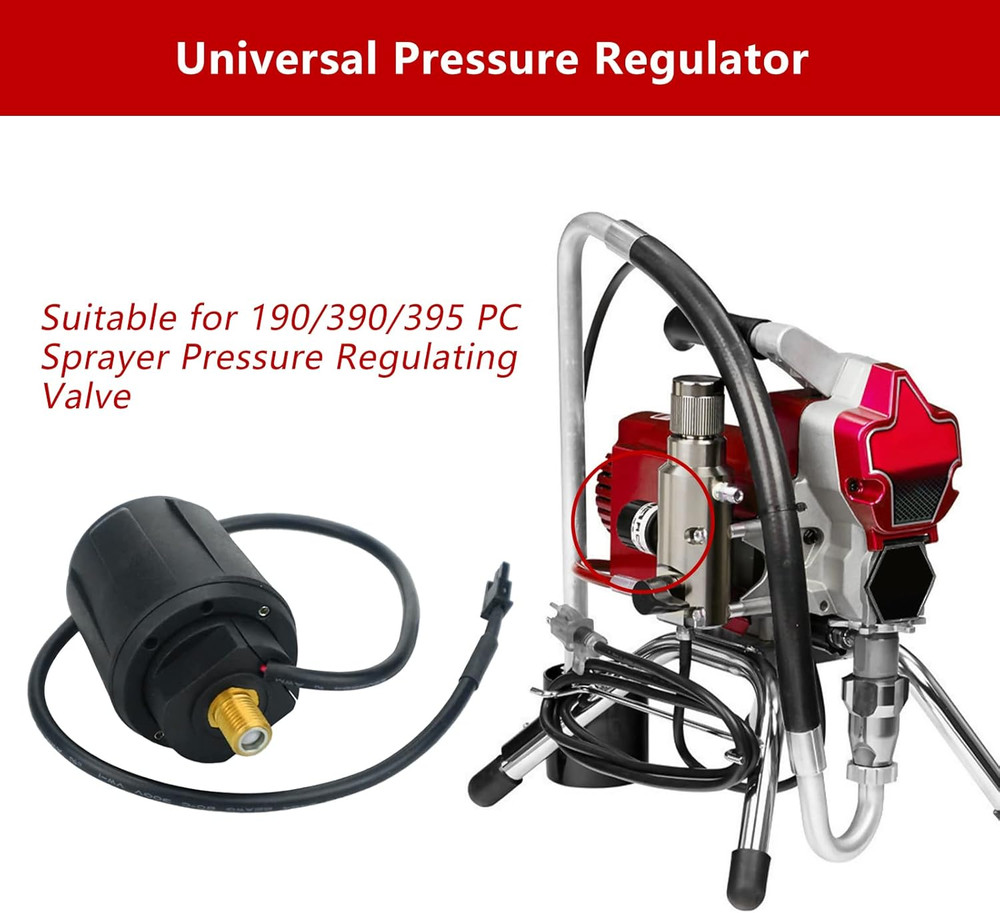 Pressure Control Regulating Valve Compatible with Graco 249005 Machine Spare Par