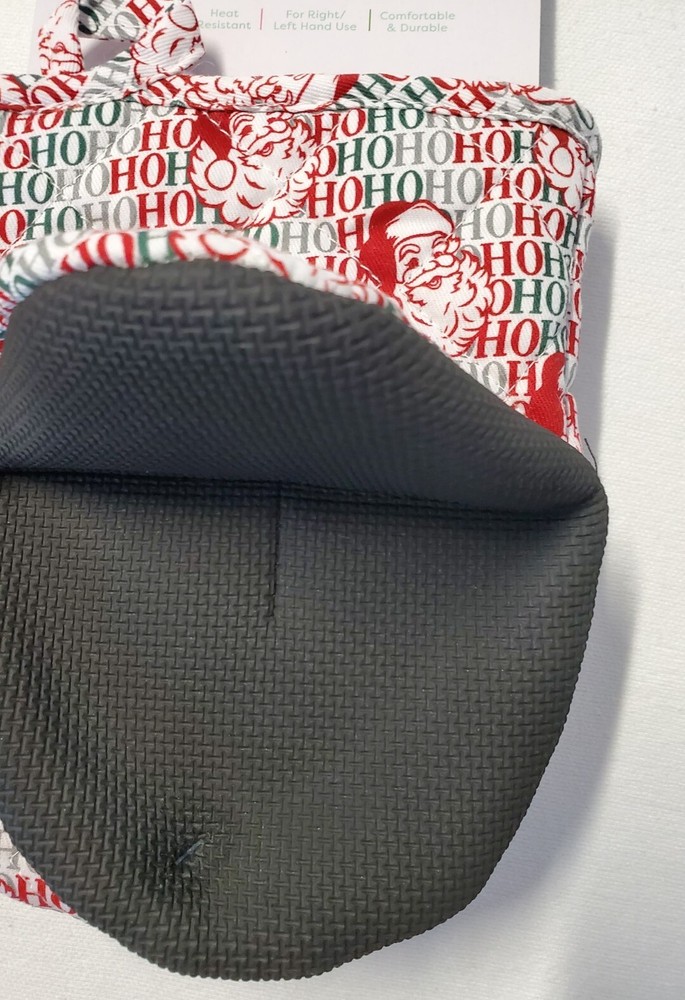 Christmas Mini Oven Mitts & Kitchen Towel Set NWT