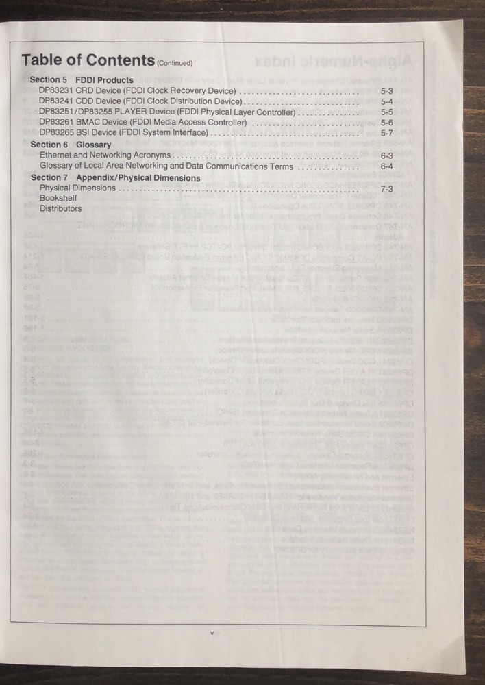 National Semiconductor - Local Area Network Databook (1992)