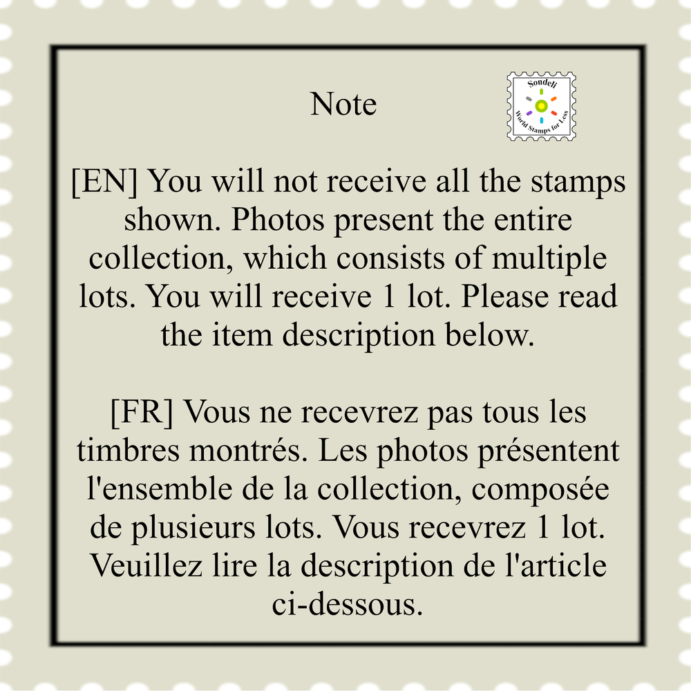 Worldwide Stamp Collection MNH - 100 Full Sets from 60 Different Countries &Gift