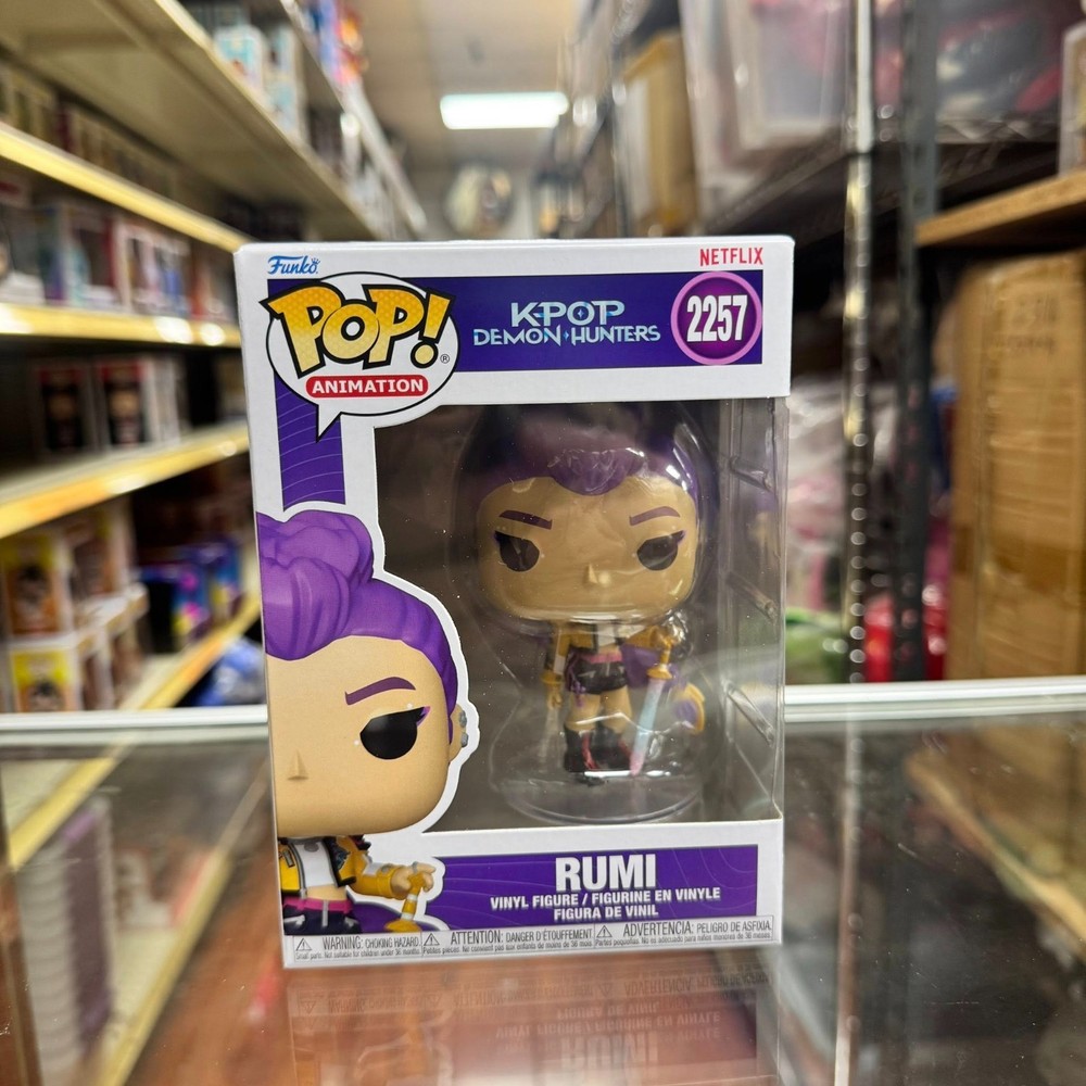 Funko Pop! Animation: Kpop! Demon Hunter - Rumi - Collectable Vinyl with case