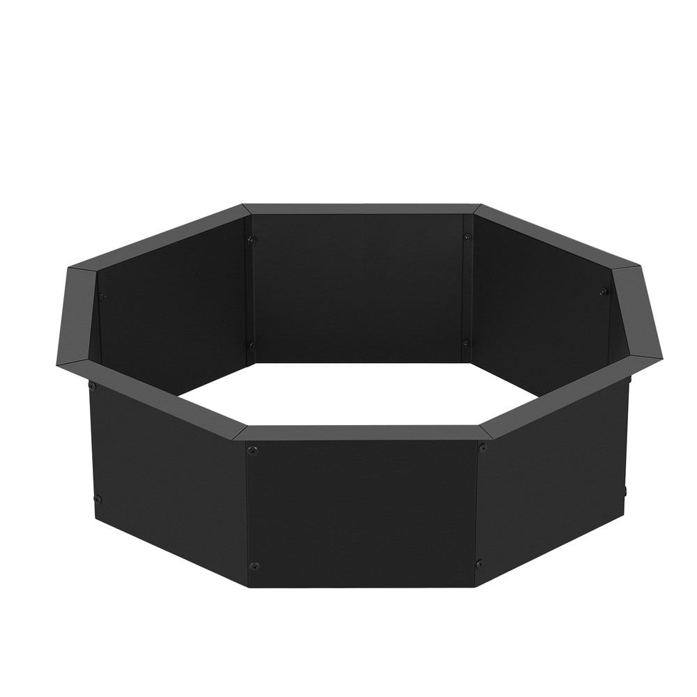 30 Inch Fire Pit for Outside Wood Buring,Heavy Duty Matel Campfire Ring for Yard