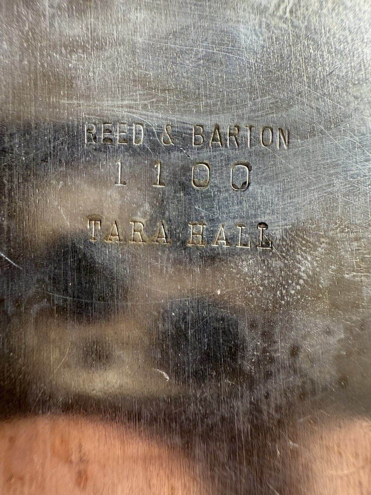 Read And Barton 1100 Tara Hall 6” ￼ Silver Plated Dish