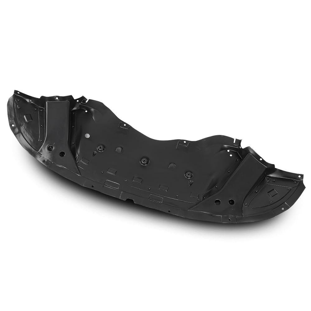 Radiator Support Front Splash Shield for Charger 2015-2023 Type 1 Black