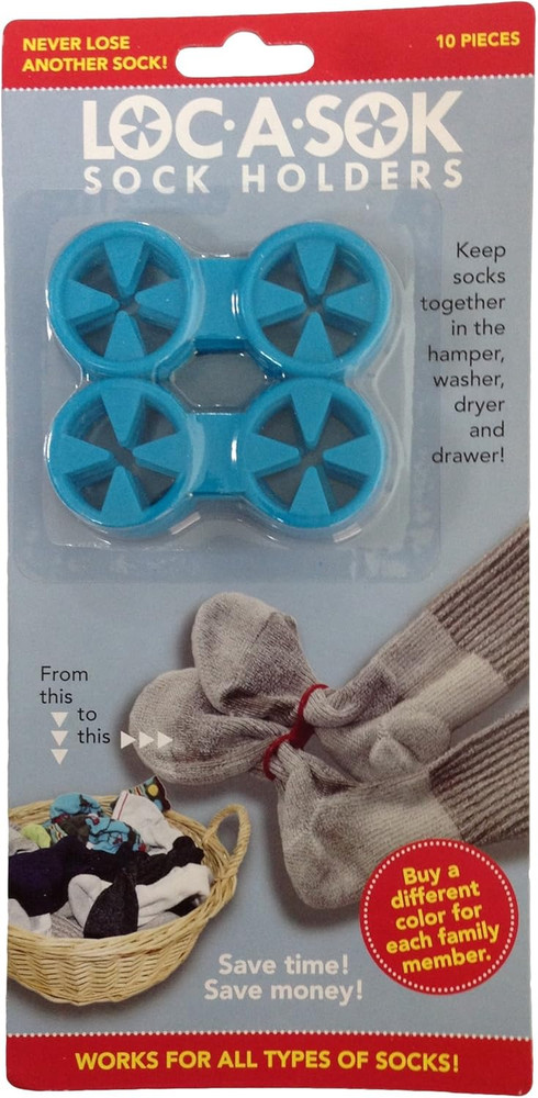 Loc a Sok Sock Locks (Blue)