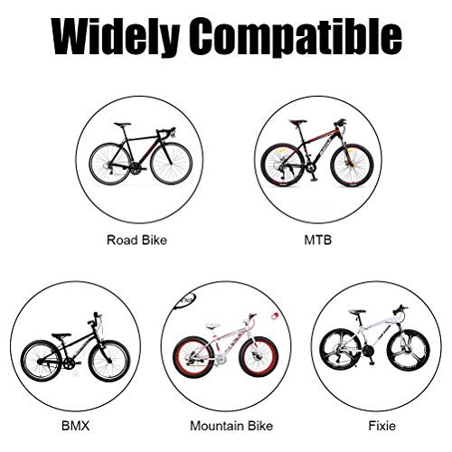 Bike Stem Riser, MTB Handlebar Riser Extender Bicycle Aluminium Alloy Silver