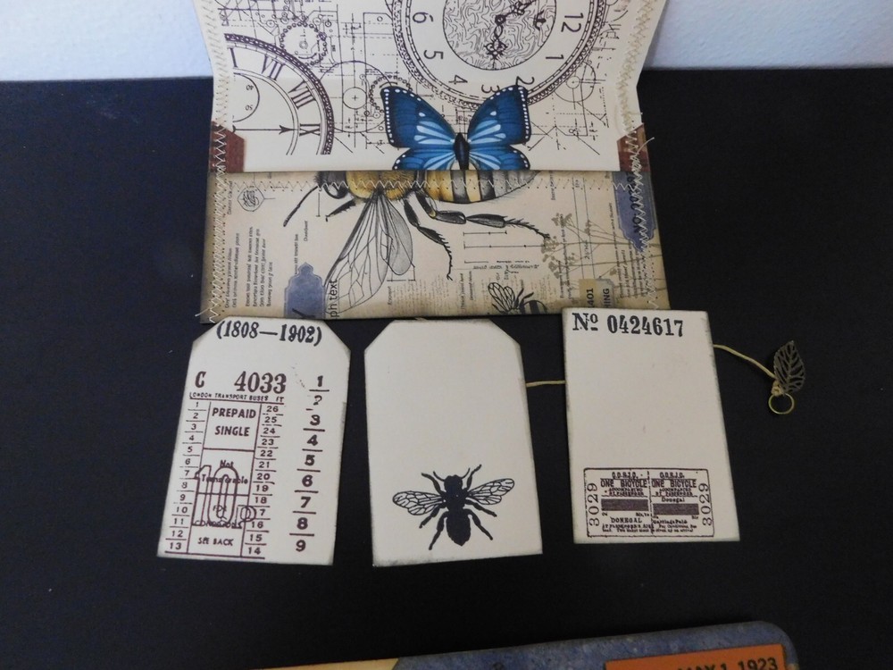 Junk Journal Add On File Envelope Tags Journal Card Set A