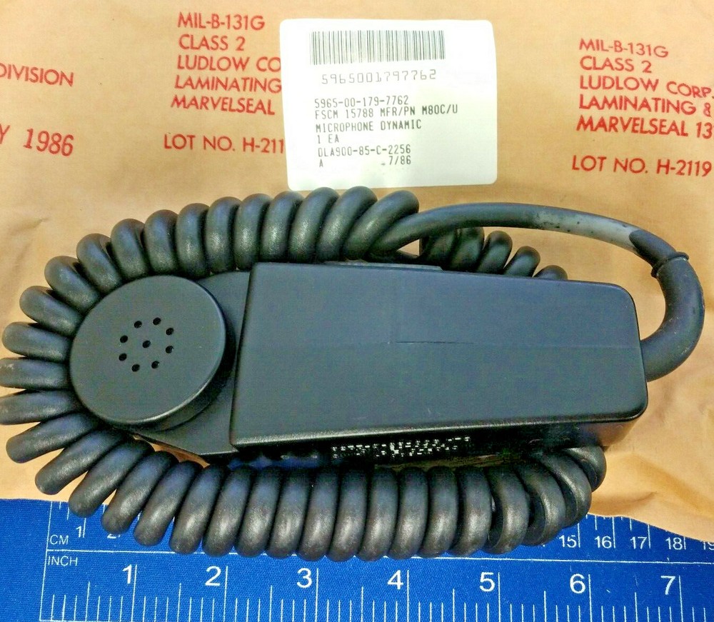SONETRONICS  M80C/U DYNAMIC MICROPHONE   M80 C/U