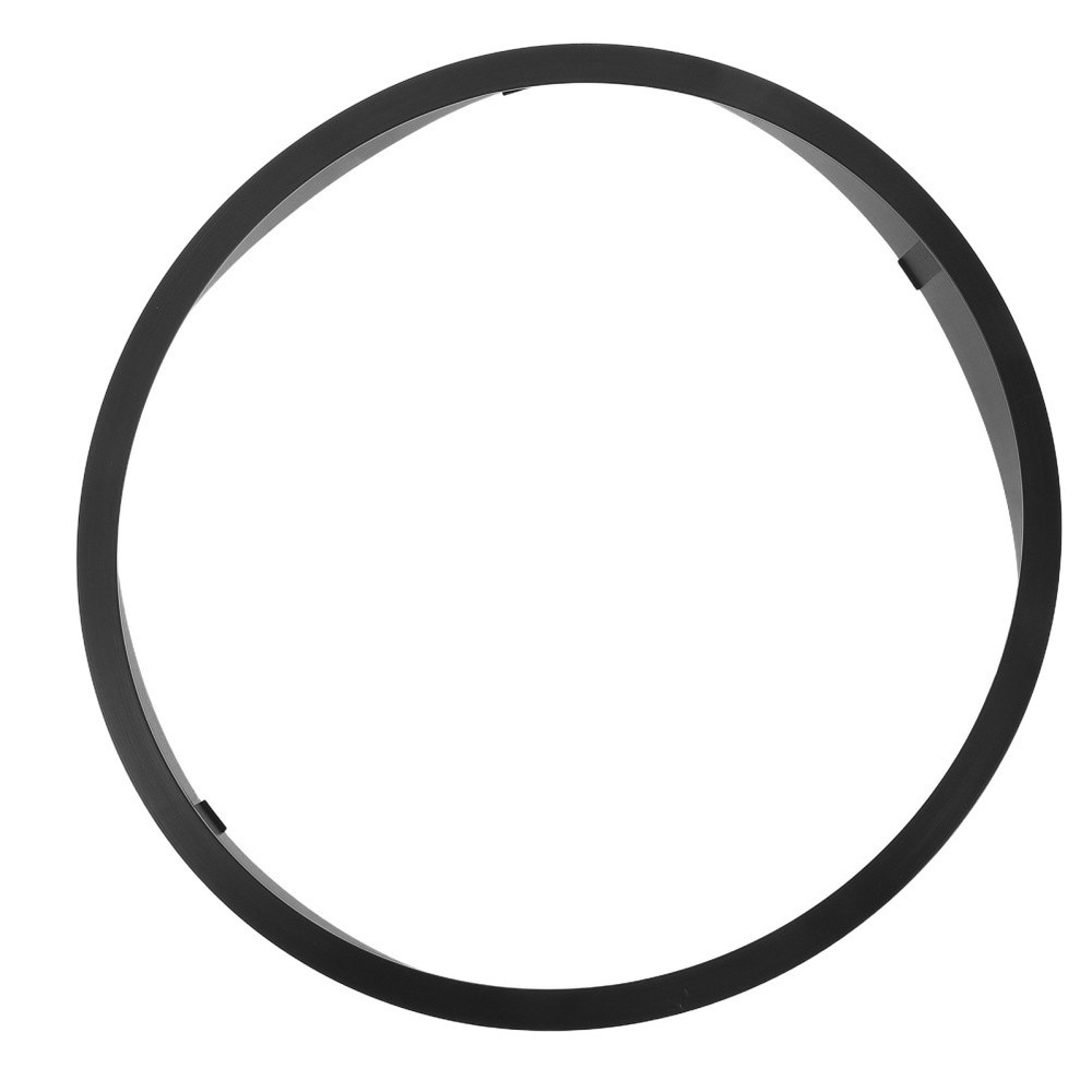 Sleek Clock Border Decorative Wall Trim Frame Lightweight Plastic