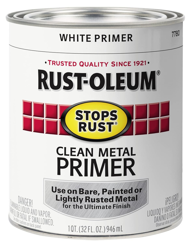 7780502 Stops Rust Clean Metal Brush on Primer, Quart