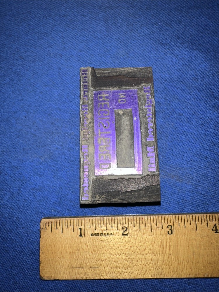 Printing Block ( Registered Mail ) Return Receipt Requested ￼