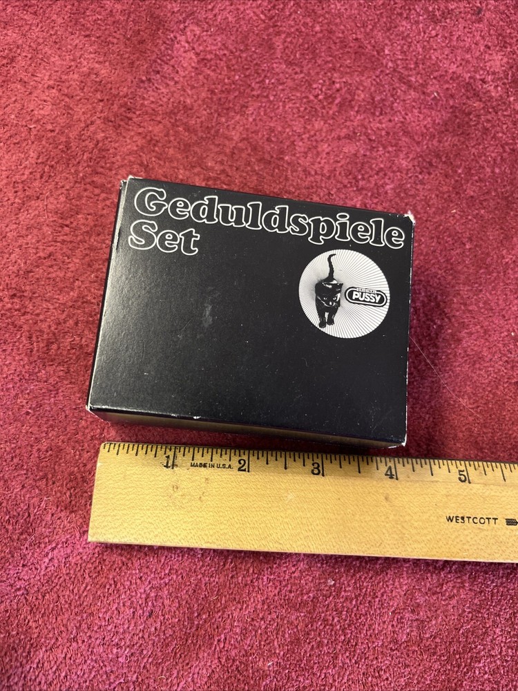 Geduldspiele Pocket Puzzle Set 1986