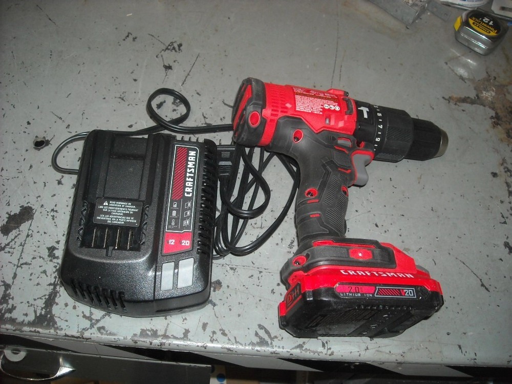 Craftsman CMCD711 1/2" Cordless Hammer Drill 20 volt